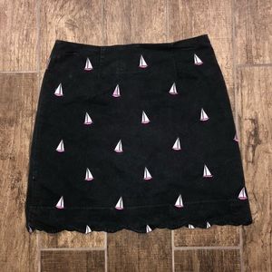 Lilly Pulitzer Sailboat Skirt
